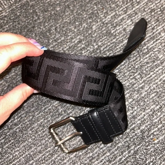 COPY - VERSACE Greta Ribbon Cloth Belt - Picture 7 of 10